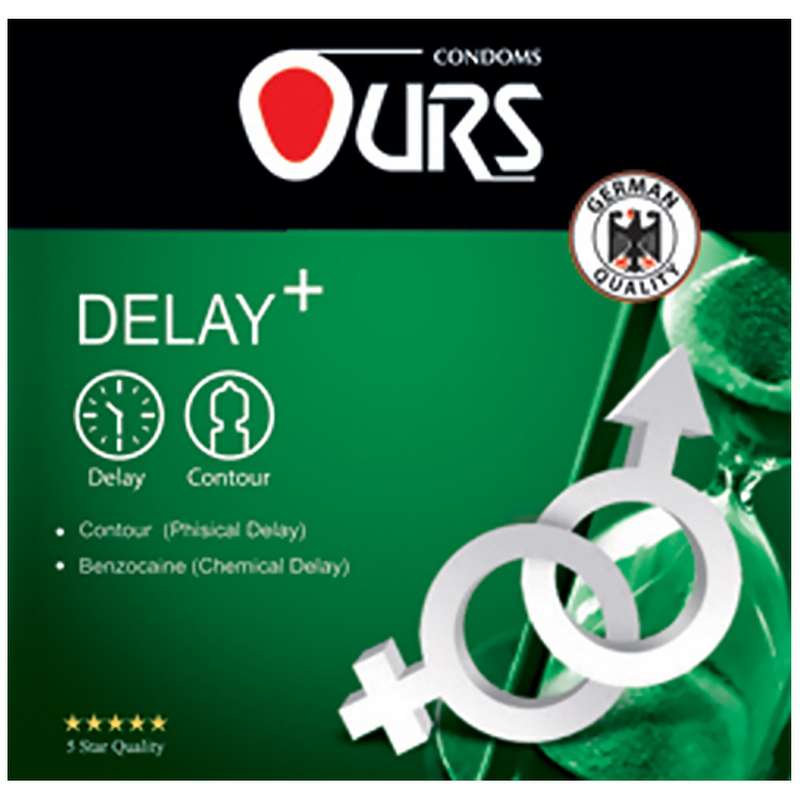 کاندوم اورز مدل Delay Plus بسته 3 عددی کاندوم اورز مدل Delay Plus بسته 3 عددی