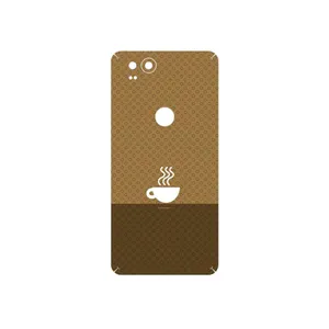 MAHOOT Minimal Cup of Coffee Icon Cover Sticker for Google Pixel 2