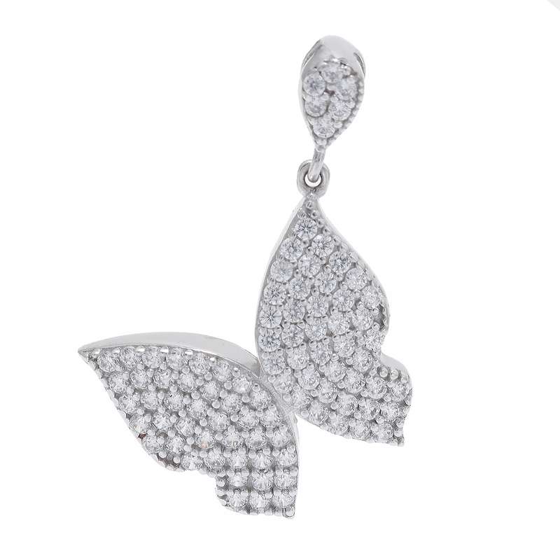 آویز گردنبند نقره زنانه مدل GTA-381