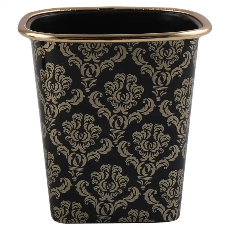 سطل زباله طرح گلد