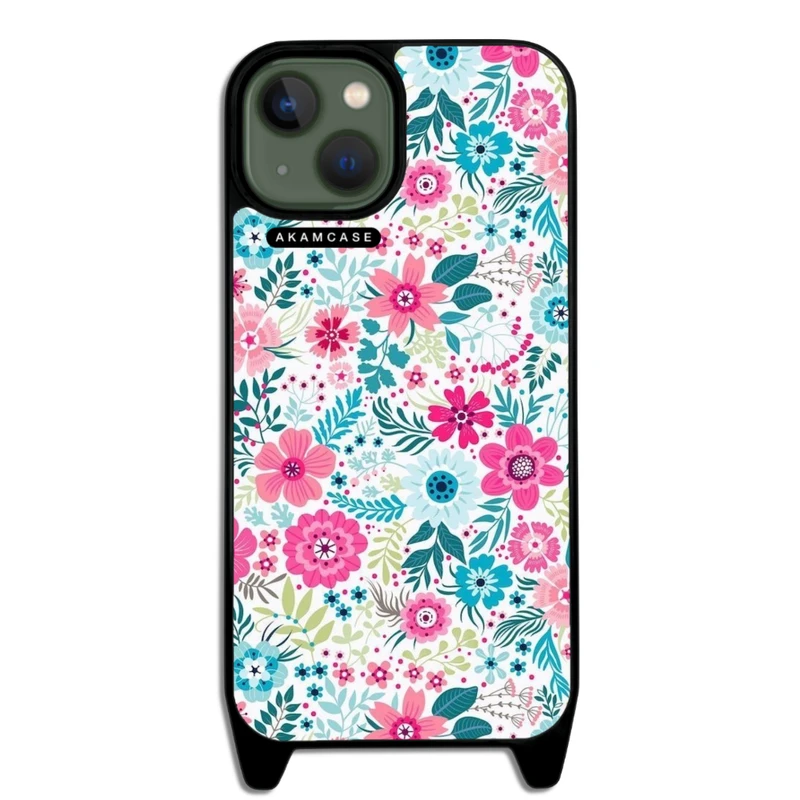 کاور آکام مدل AMC-WLA13-FLOWERS2 مناسب برای گوشی موبایل اپل iPhone 13