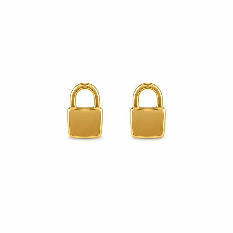 گوشواره میخی طلا 18 عیار زنانه الهه فرمانیان مدل g 738