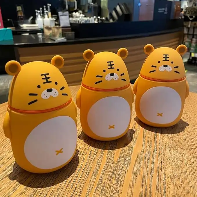 قمقمه کودک طرح ببر گنجایش 350 میلی لیتر