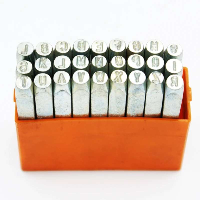 سنبه حروف کوب مدل KH50 مجموعه 27 عددی