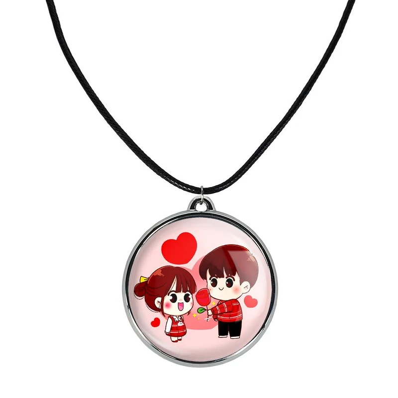 گردنبند خندالو مدل عاشقانه کد 2711927120