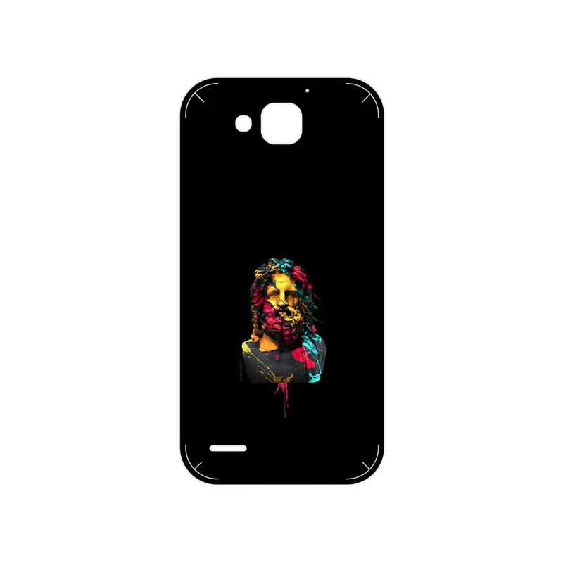 برچسب پوششی ماهوت مدل Painted Sculpture Digital Art مناسب برای گوشی موبایل آنر 3X G750