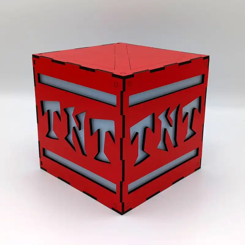 آیکون لایت طرح بازی کراش مدل TNT-NITRO L