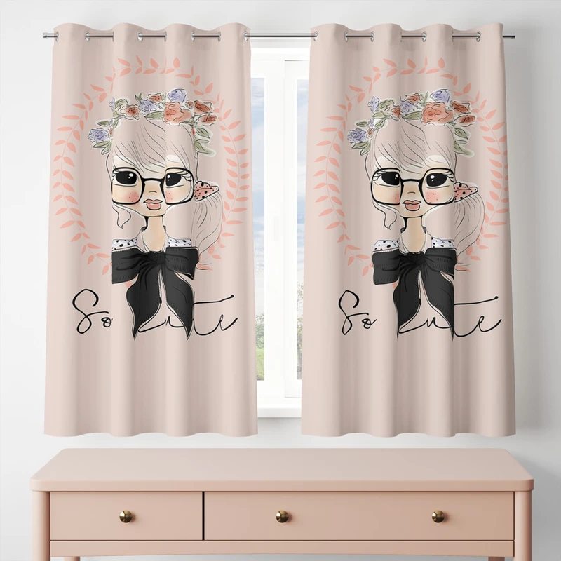 پرده مدل مخمل پانچی کد 8256 سایز 200x140 سانتی متر