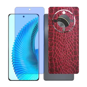 Glass together model anti blue screen protector suitable for Honor X9b mobile phone with back cover sticker