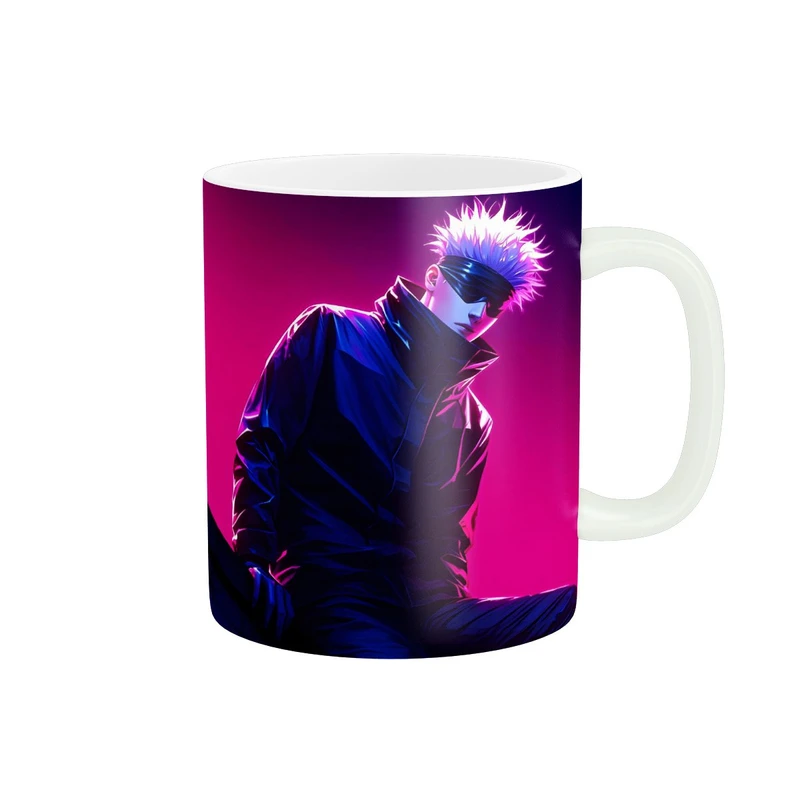  ماگ طرح زیبای انیمه گوجو ساتورو کد 1243