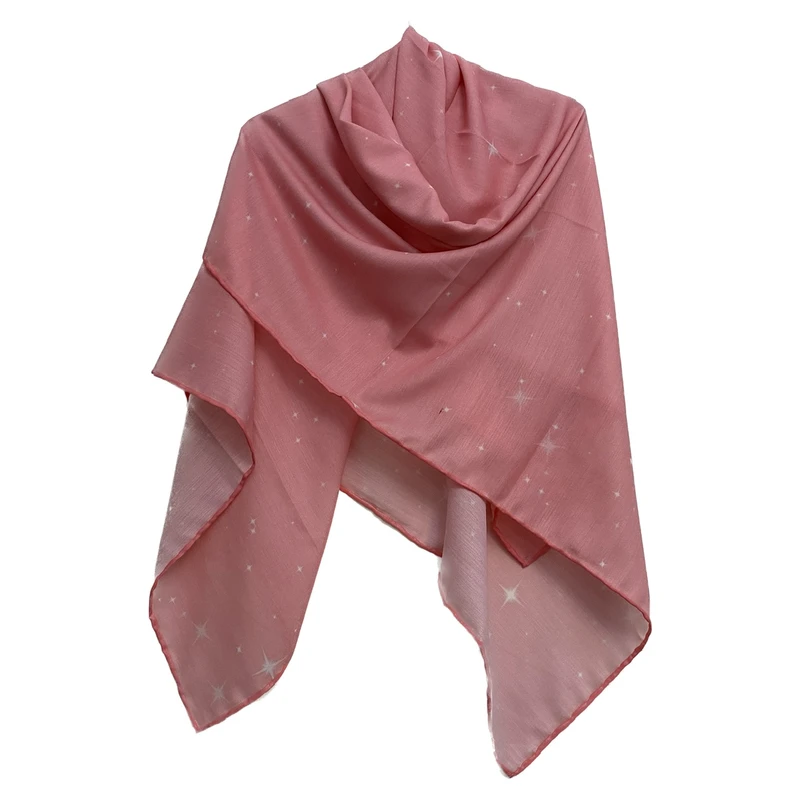 روسری زنانه مدل نخی چهارفصل قواره بزرگ کد 1825