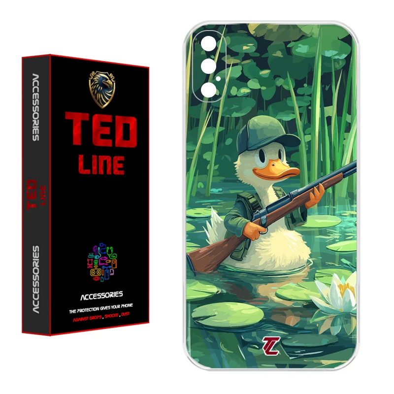 کاور تد لاین طرح اردک کد 1123 مناسب برای گوشی موبایل اپل Iphone X / XS