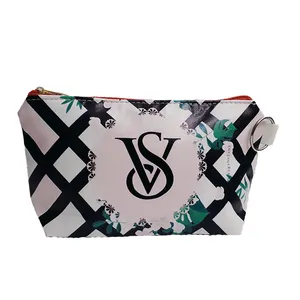 کیف لوازم آرایش زنانه مدل قایقی چاپی کد 13