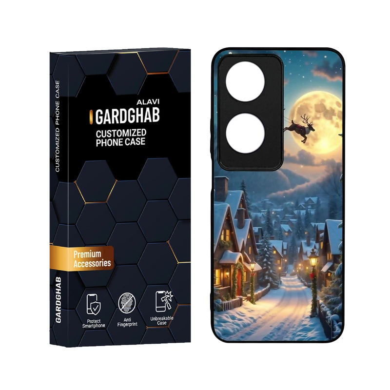 کاور گارد قاب علوی مدل دور ژله ای کارتونی و انیمه مناسب برای گوشی موبایل آنر X7B 4G