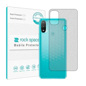 Matte Rockspace HyMTT phone back protector suitable for Motorola Moto E20 mobile phone