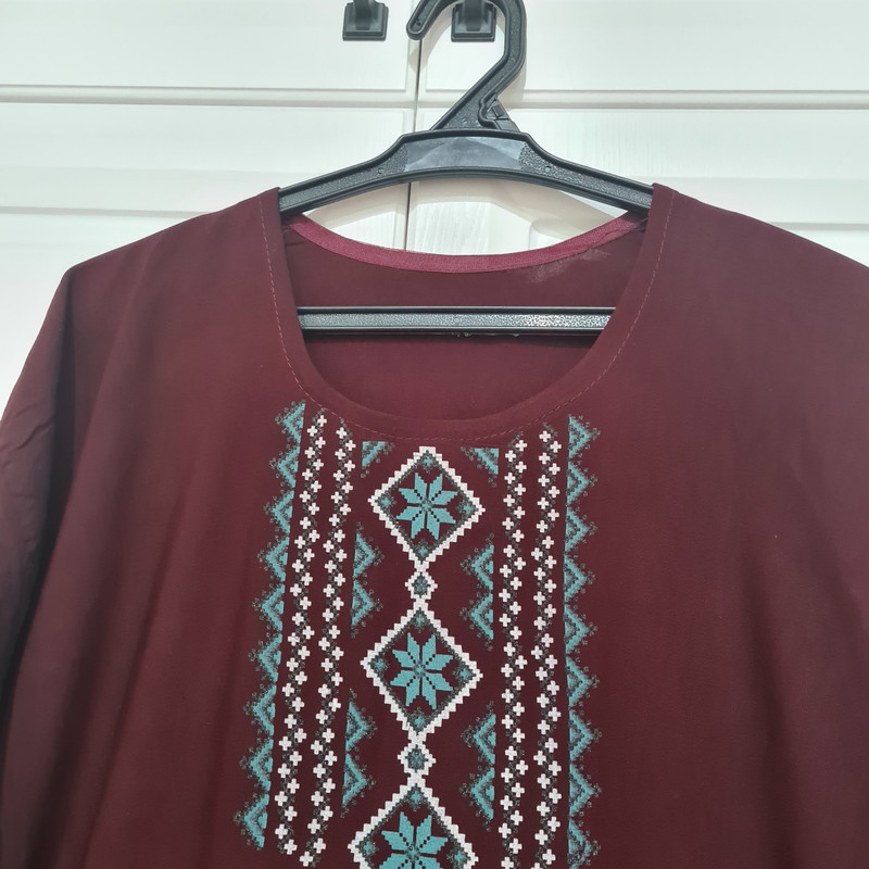 پیراهن زنانه مدل چیندار نخی کد ۳