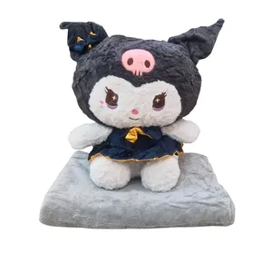 عروسک مدل شخصیت کرومی به همراه پتو کد A11 ارتفاع 45 سانتی متر