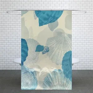 پرده حمام کد PH151 سایز 170x200 سانتی متر