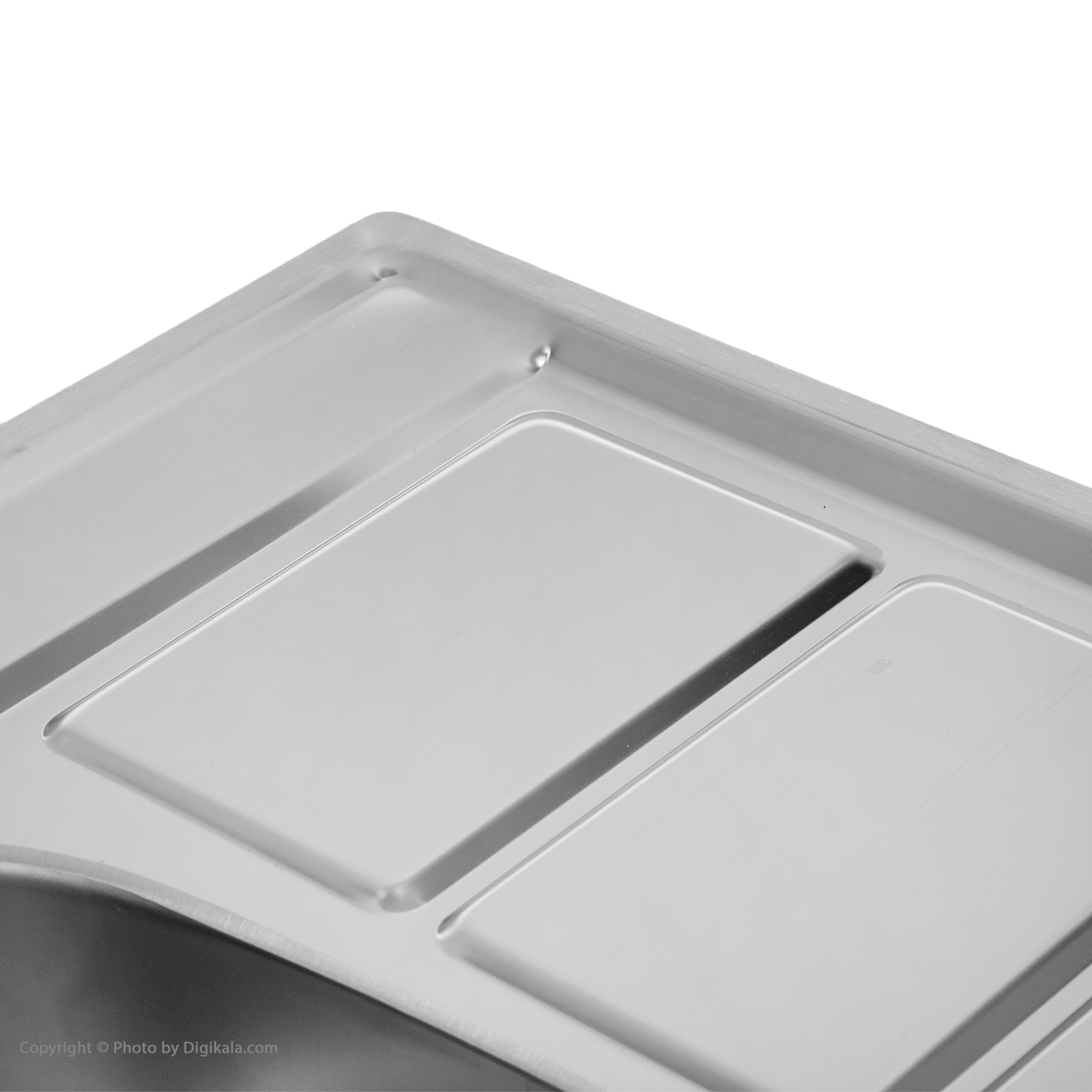 سینک ظرفشویی پرنیان استیل مدل PS 1220 توکار