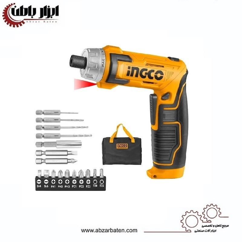 پیچ گوشتی شارژی اینکو مدل CSDLI0802-8V پیچ گوشتی شارژی اینکو مدل CSDLI0802-8V