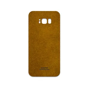 MAHOOT Brown-Chamois-Leather Cover Sticker for Samsung Galaxy S8 Plus