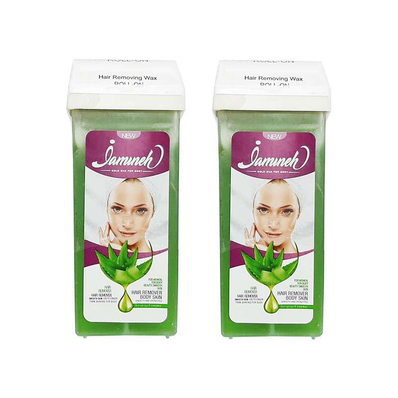 موم موبر ژامینه مدل Aloevera وزن 150 گرم مجموعه ۲ عددی
