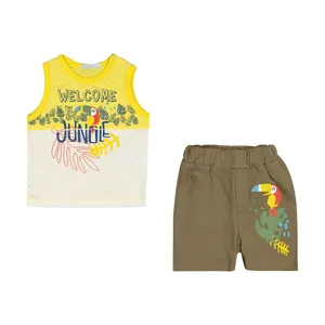 ست تاپ و شلوارک نوزادی فیورلا مدل 21038