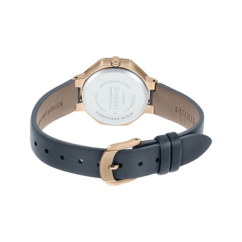 ساعت مچی عقربه ای زنانه کاسیو مدل SHE-4543GL-8AUDF ساعت مچی عقربه ای زنانه کاسیو مدل SHE-4543GL-8AUDF