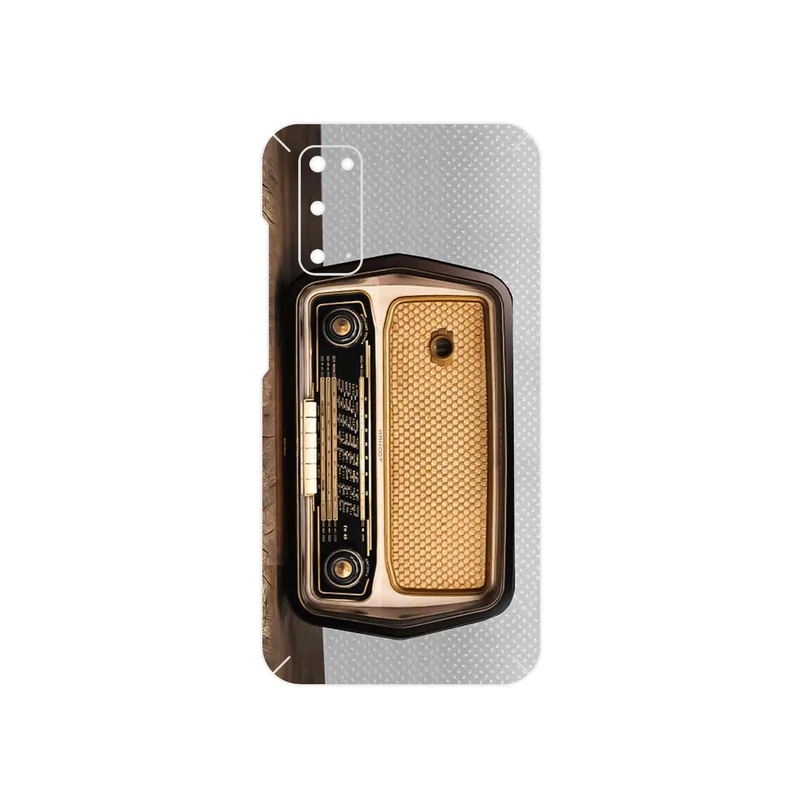 برچسب پوششی ماهوت مدل Radio Nostalgia مناسب برای گوشی موبایل سامسونگ Galaxy S20