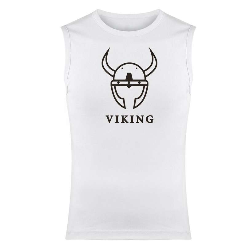 تاپ مردانه مدل VIKING کد E26 رنگ سفید