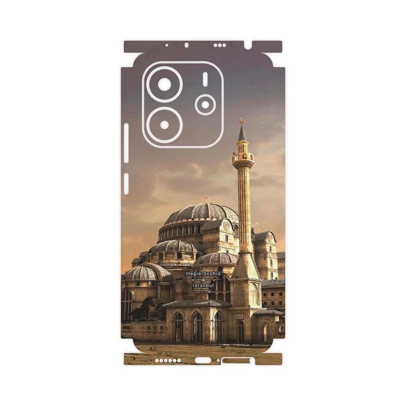 برچسب پوششی ماهوت مدل Hagia Sophia Mosque-FullSkin مناسب برای گوشی موبایل شیائومی Redmi Note 14 4G