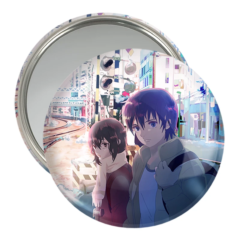 آینه جیبی خندالو مدل ساتورو و کایو انیمه اریزد کد 32206