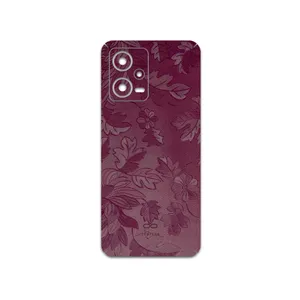 MAHOOT Red-Wildflower Cover Sticker for Xiaomi Redmi Note 12 5G