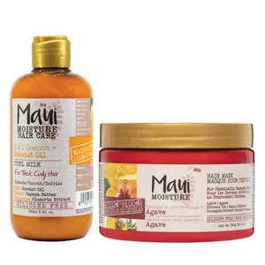 ماسک مو ماوی مدل Agave حجم 340 میلی لیتر به همراه ماسک مو مدل Coconut oil حجم 236 میلی لیتر