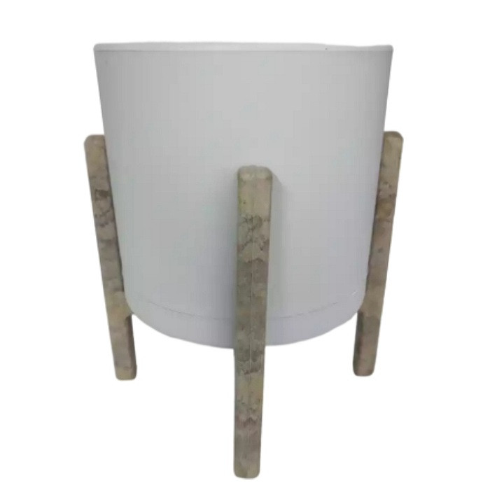 گلدان مدل استوانه پلیمری