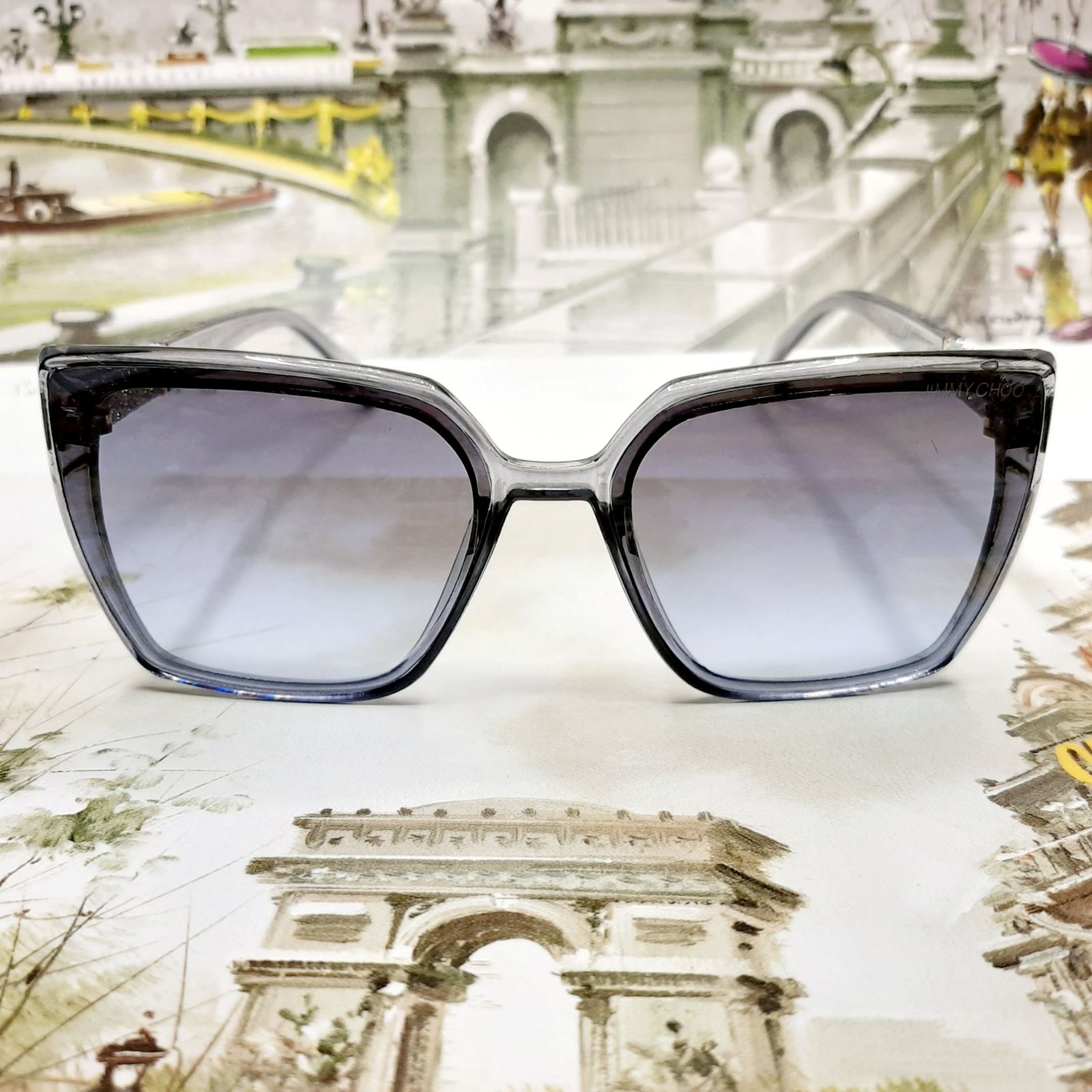 عینک آفتابی زنانه جیمی چو مدل JC1001nmd -  - 2