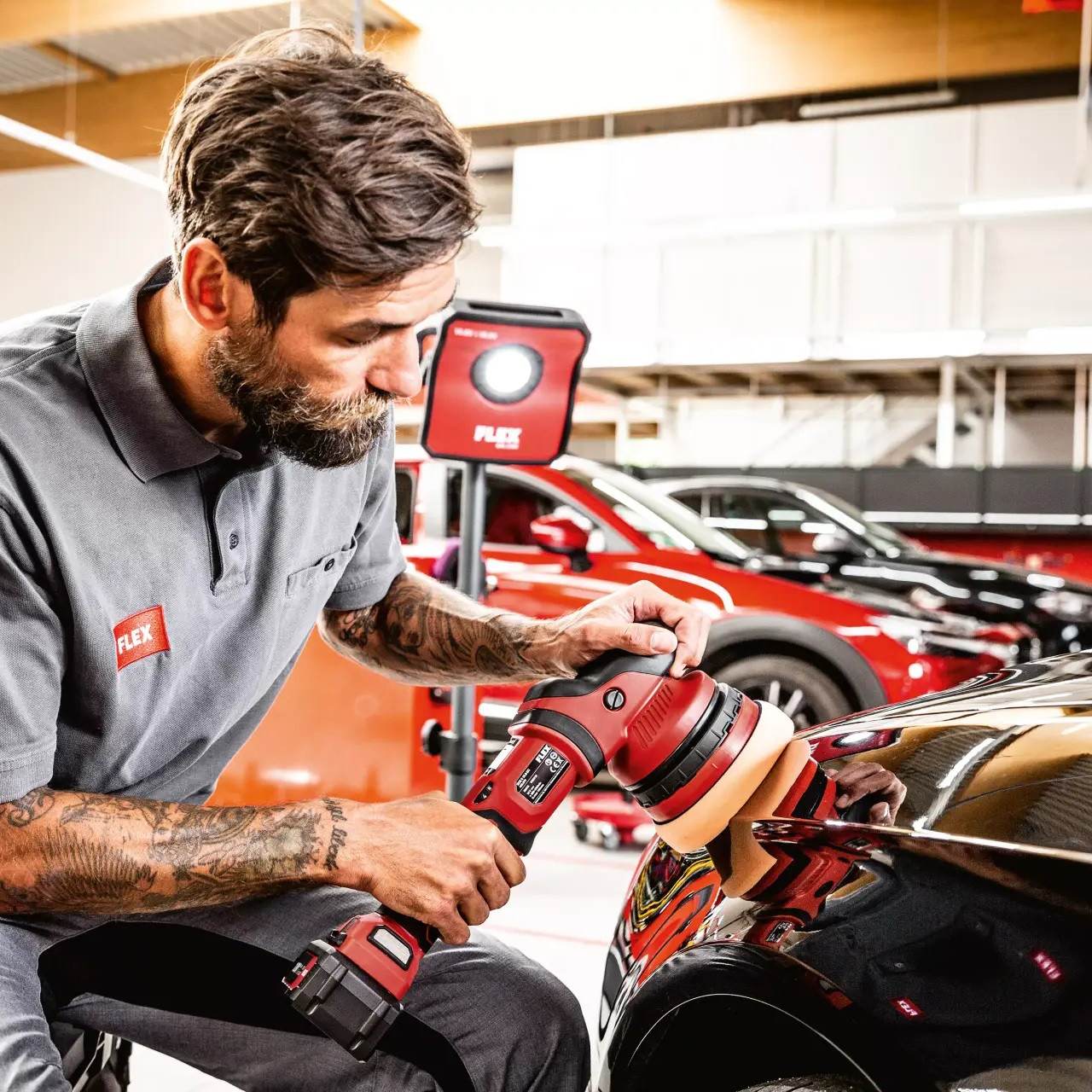 دستگاه پولیش فلکس مدل XCE 8 125 18.0-EC/5.0 Set