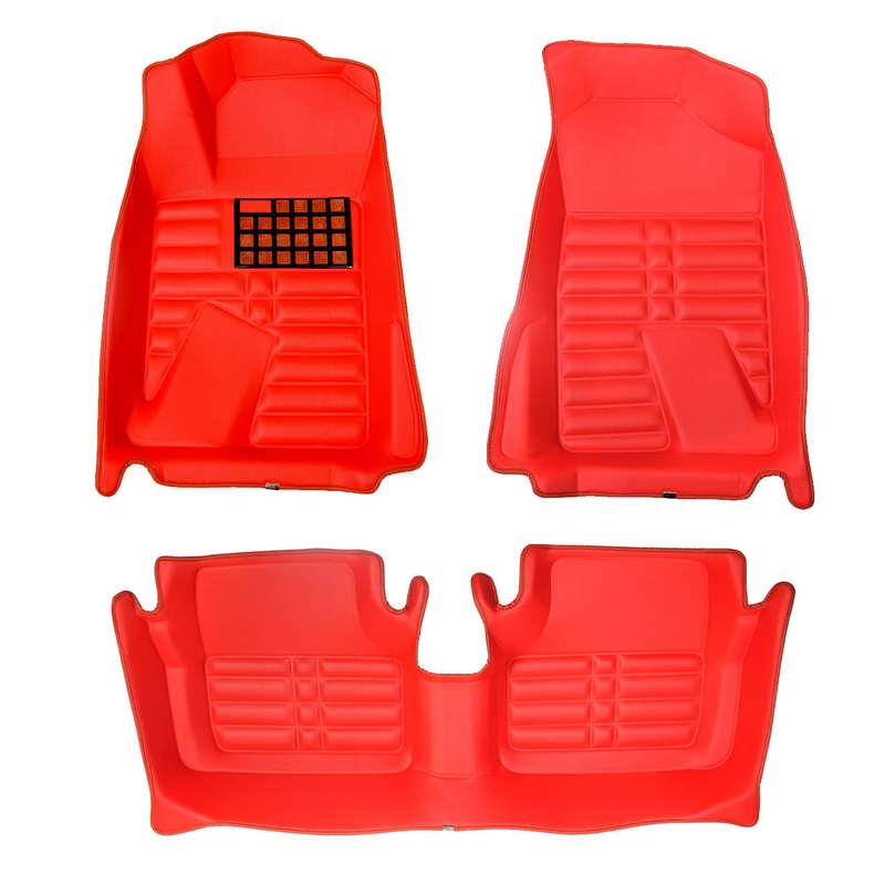 کفپوش پنج بعدی خودرو زرین فرش مدل A.M مناسب برای پژو پارس