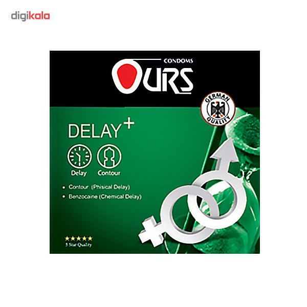 کاندوم اورز مدل Delay Plus بسته 3 عددی کاندوم اورز مدل Delay Plus بسته 3 عددی