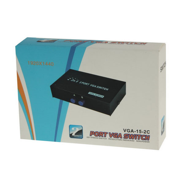 سوییچ دو پورت VGA مدل 15-2C