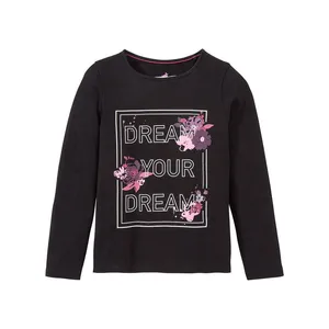 تی شرت آستین بلند دخترانه پیپرتس مدل 122128