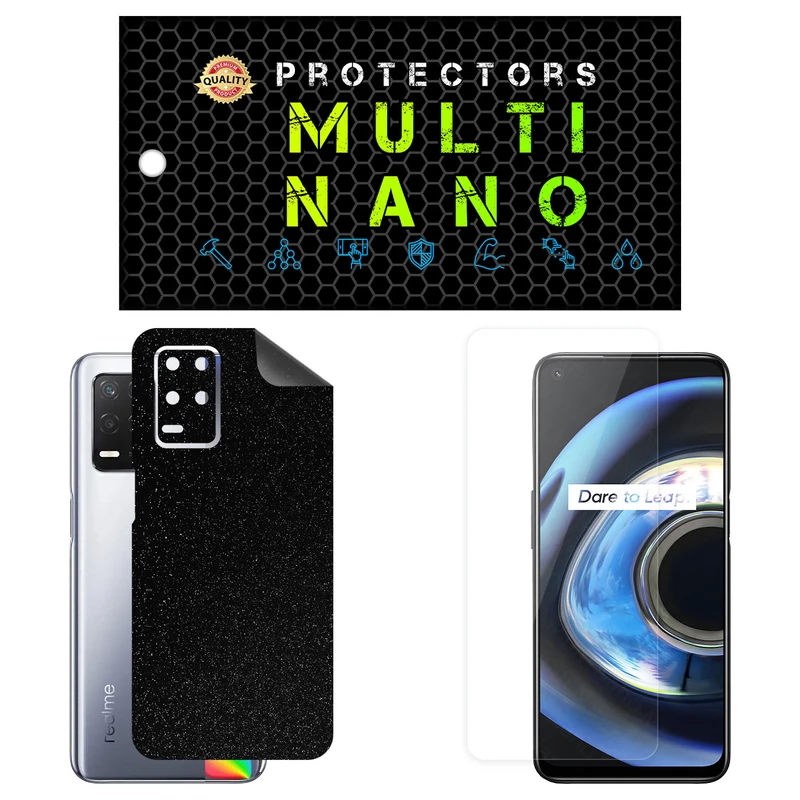 محافظ صفحه نمایش مولتی نانو مدل X-SFG مناسب برای گوشی موبایل ریلمی Q3 5G به همراه برچسب پوششی