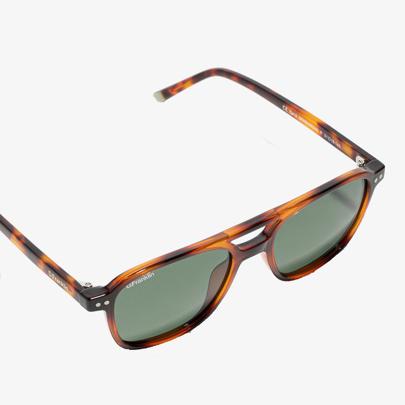 قیمت و خرید عینک آفتابی دیفرنکلین مدل JACKSON SQUARE . SHINY DEMI G15