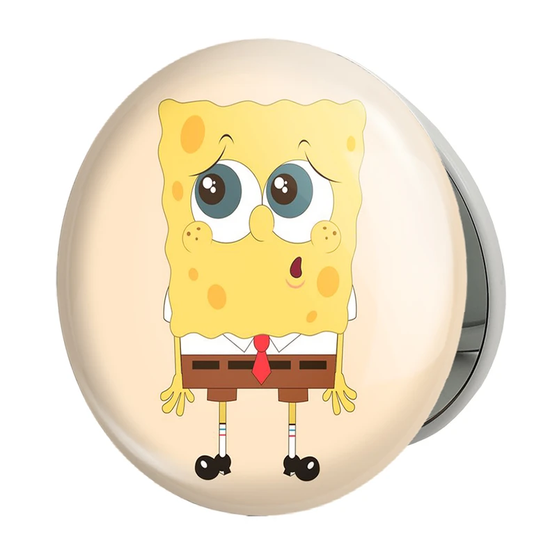 آینه جیبی خندالو طرح باب اسفنجی مدل تاشو کد 1325 