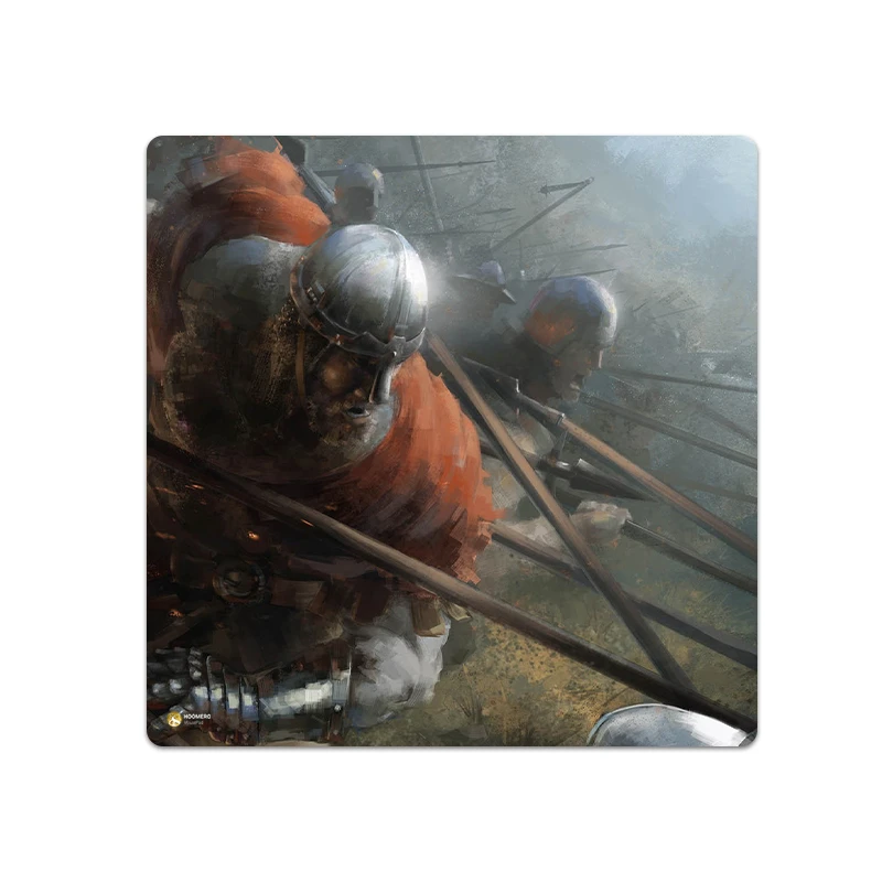 ماوس پد هومرو مدل NX217 طرح بازی Kingdom Come سایز 40x40 سانتی‌متر