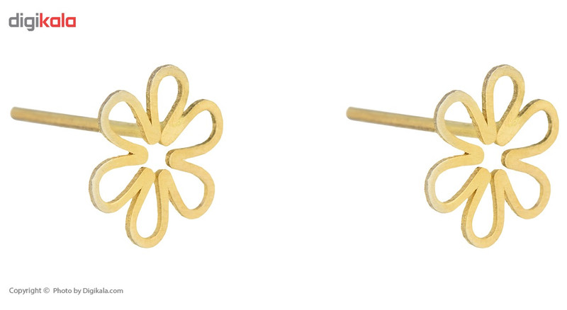 گوشواره طلا 18 عیار زنانه ماهک مدل ME0549