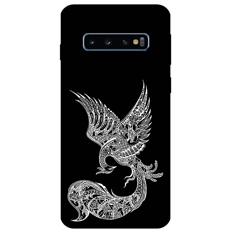 کاور مگافون طرح ققنوس مدل 1629 مناسب برای گوشی موبایل سامسونگ Galaxy S10 Plus
