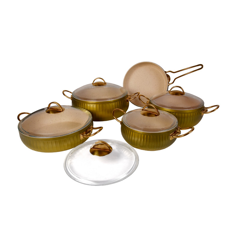 سرویس پخت و پز 10 پارچه اویز مدل new-selin