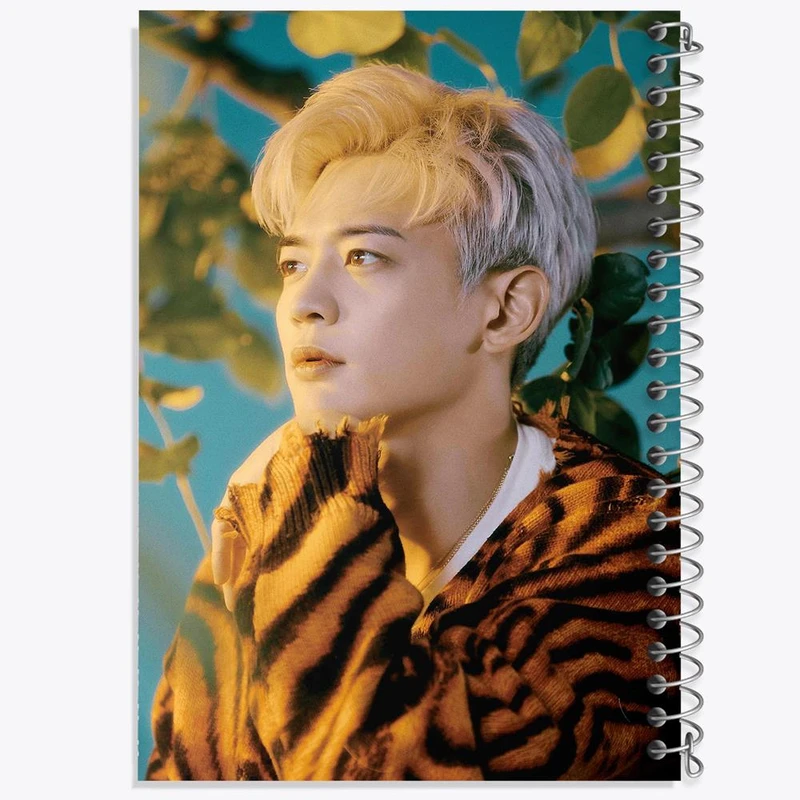 دفتر شطرنجی 50 برگ خندالو طرح مینهو گروه شاینی Shinee کد 21349