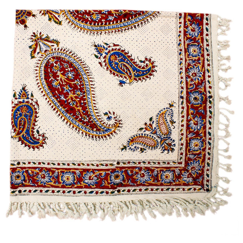 مشخصات، قیمت و خرید سفره قلمکار اصفهان گالری مند کد MS43 سایز 80 | دیجی‌کالا